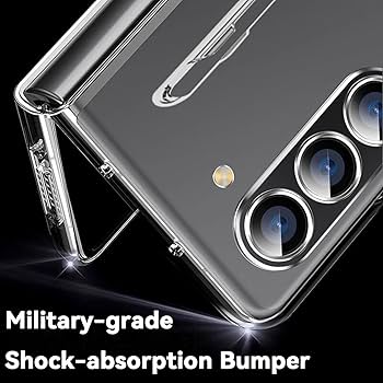Amazon.com: KUGEW for Samsung Galaxy Z Fold 6 Case Clear